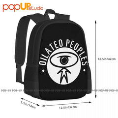 Dilated Peoples Underground Hip Hop Backpack Large Capacity Shopping Bag