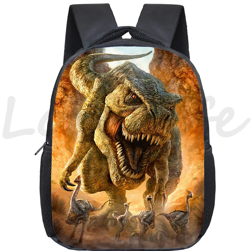 Dinosaur Backpack Kindergarten School Bags Kids Bookbag