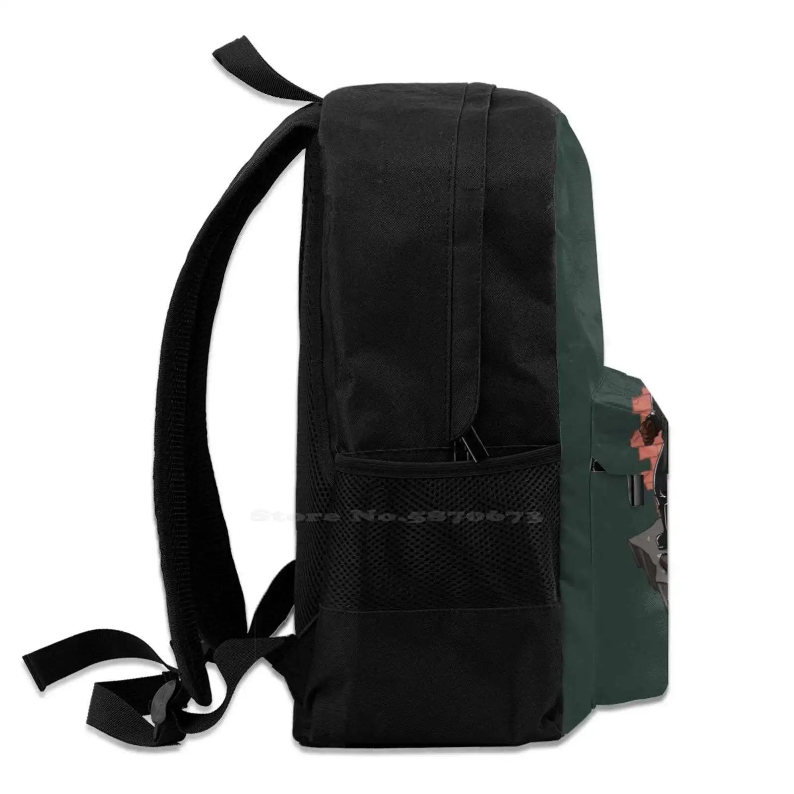 Dirk Gently Fan Art Travel Laptop Bagpack Bags - Rowdy 3 Design