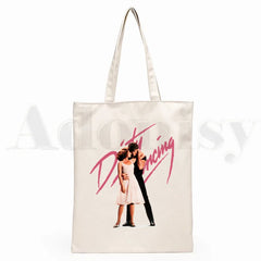 Dirty Dancing Hip Hop Cartoon Print Shopping Bag
