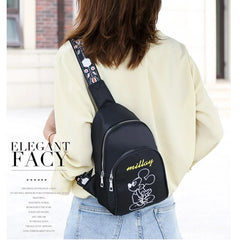 Cartoon Women's Waist Bag Large-capacity Multi-functional Chest Bag