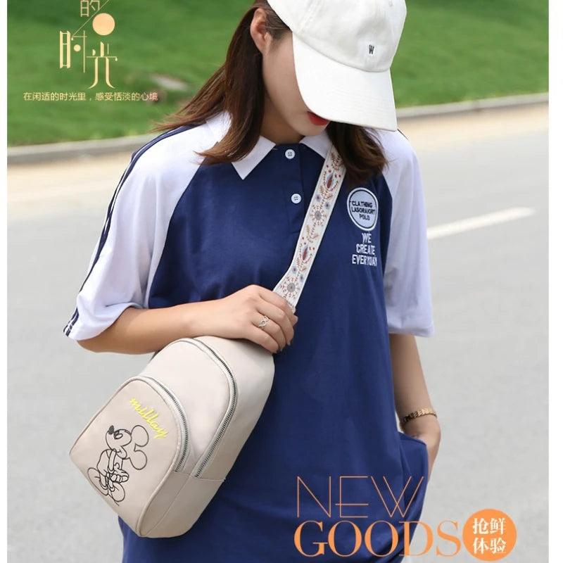 Cartoon Women's Waist Bag Large-capacity Multi-functional Chest Bag