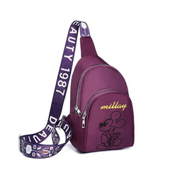 Cartoon Women's Waist Bag Large-capacity Multi-functional Chest Bag