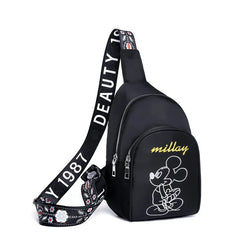 Cartoon Women's Waist Bag Large-capacity Multi-functional Chest Bag