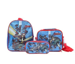 3 Pcs/Set Kids Girls Elsa Princess Schoolbags Boys Backpacks Children School Bag