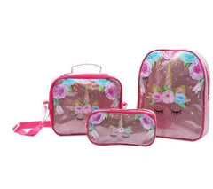 3 Pcs/Set Kids Girls Elsa Princess Schoolbags Boys Backpacks Children School Bag