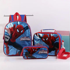 3 Pcs/Set Kids Girls Cartoon Elsa Princess Schoolbags Boys Backpacks