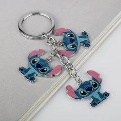 Anime Character Stitch Plush Keychains Movie Characters Car Bag Decoration