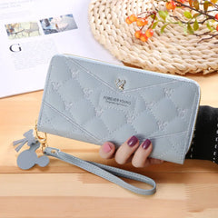 Mickey Mouse Women Wallet Long Zipper Large Capacity Hand Bag Wallet 19X10X2