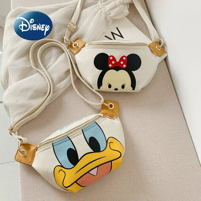 Mickey Waist Bag Cartoon Chest Bag Student Oblique Bag