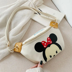 Mickey Waist Bag Cartoon Chest Bag Student Oblique Bag