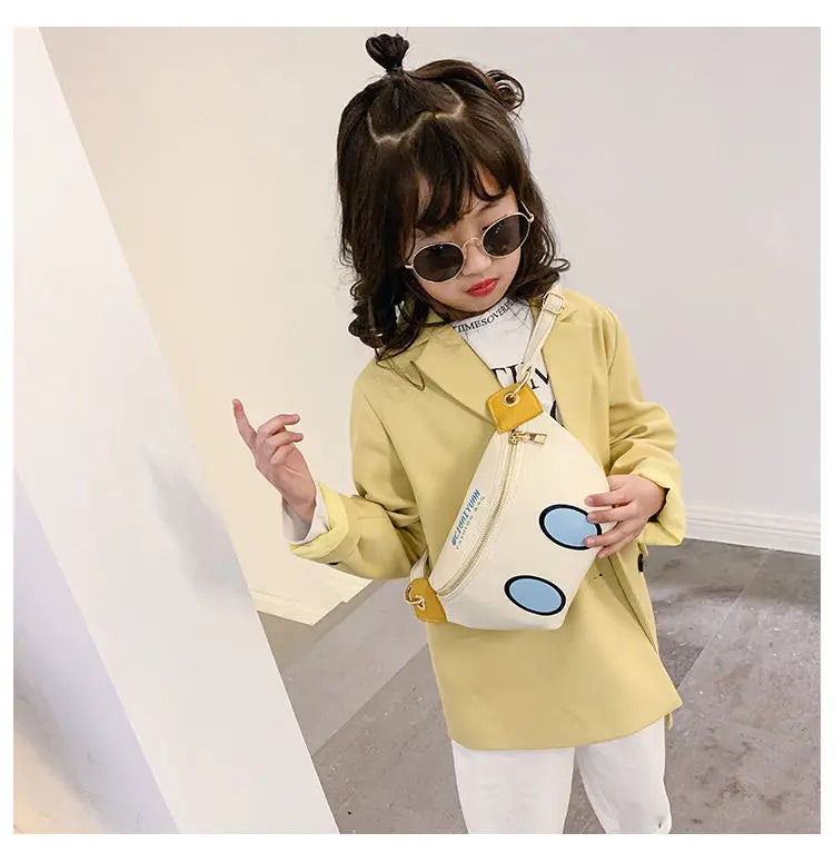 Mickey Waist Bag Cartoon Chest Bag Student Oblique Bag