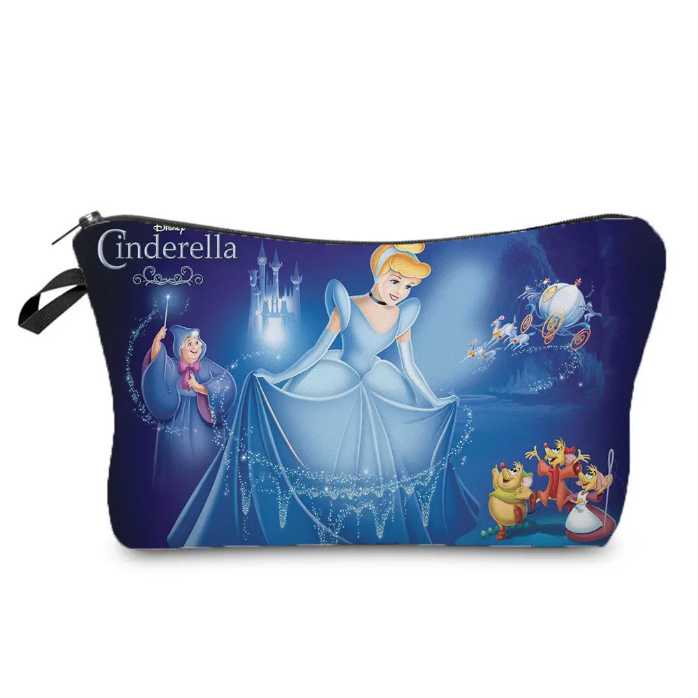 Princess Printing Makeup Bag Girl Organizer Bag Child Candy Bag