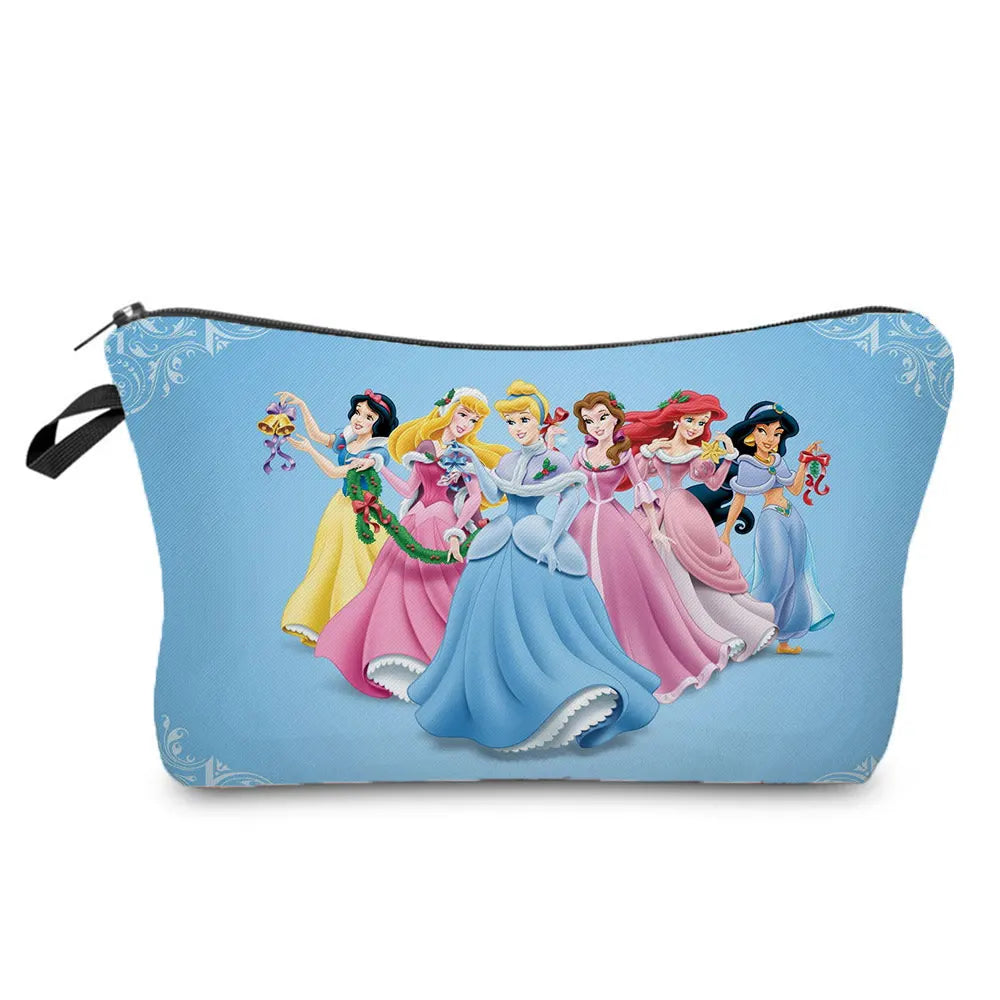 Princess Printing Makeup Bag Girl Organizer Bag Child Candy Bag
