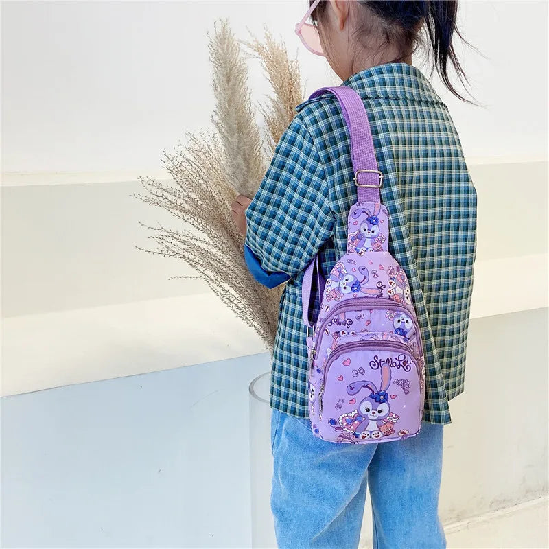 Xingdailu Girl Bag Cartoon Girl Waist Bag Large Capacity Multifunctional