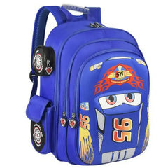 Kids Car Cartoon Backpack for Boys and Girls, Ages 3-12