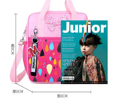 Kids Cartoon Canvas Handbag Waterproof Shoulder Bag
