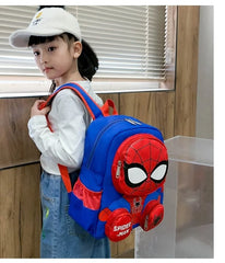 Spider-Man Children's Backpack - Large Capacity Schoolbag