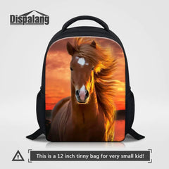 3D Ball Printing Boys Mini Backpack Kids School Bags For Baby Kindergarten Fan B