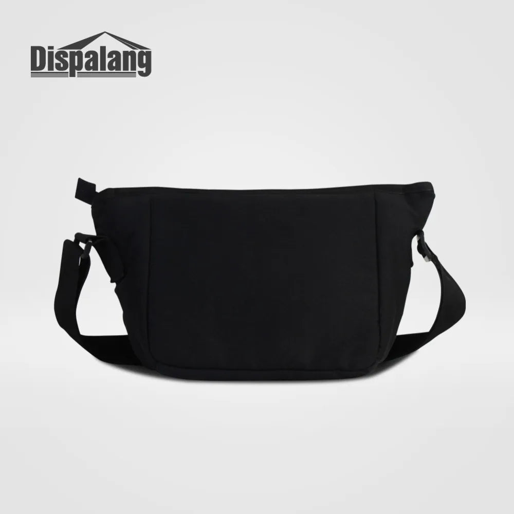 Abstract Cat Prints Women Messenger Bags Cartoon Canvas Shoulder Bag