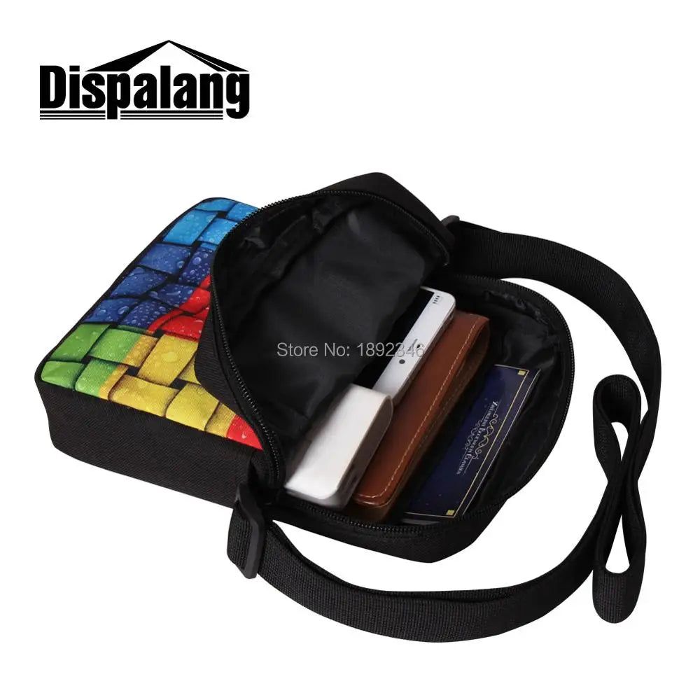 Animal Crossbody Bag Mini Square Casual bags Small Capacity Travel Shoulder Bag