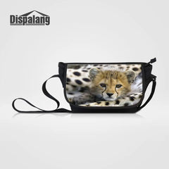 Animal Prints Casual Travel Shoulder Bag Female Spain Messenger Bag Lion
