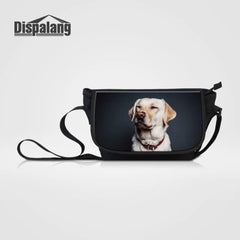 Animal Dog Print Shoulder Bag Crossbody Travel Handbag