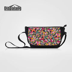 Graffiti Print Shoulder Bag Crossbody Travel Bag