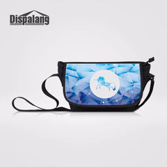 Unicorn Satchel Bag Canvas Girls Messenger Bags Crossbody Bags For Women