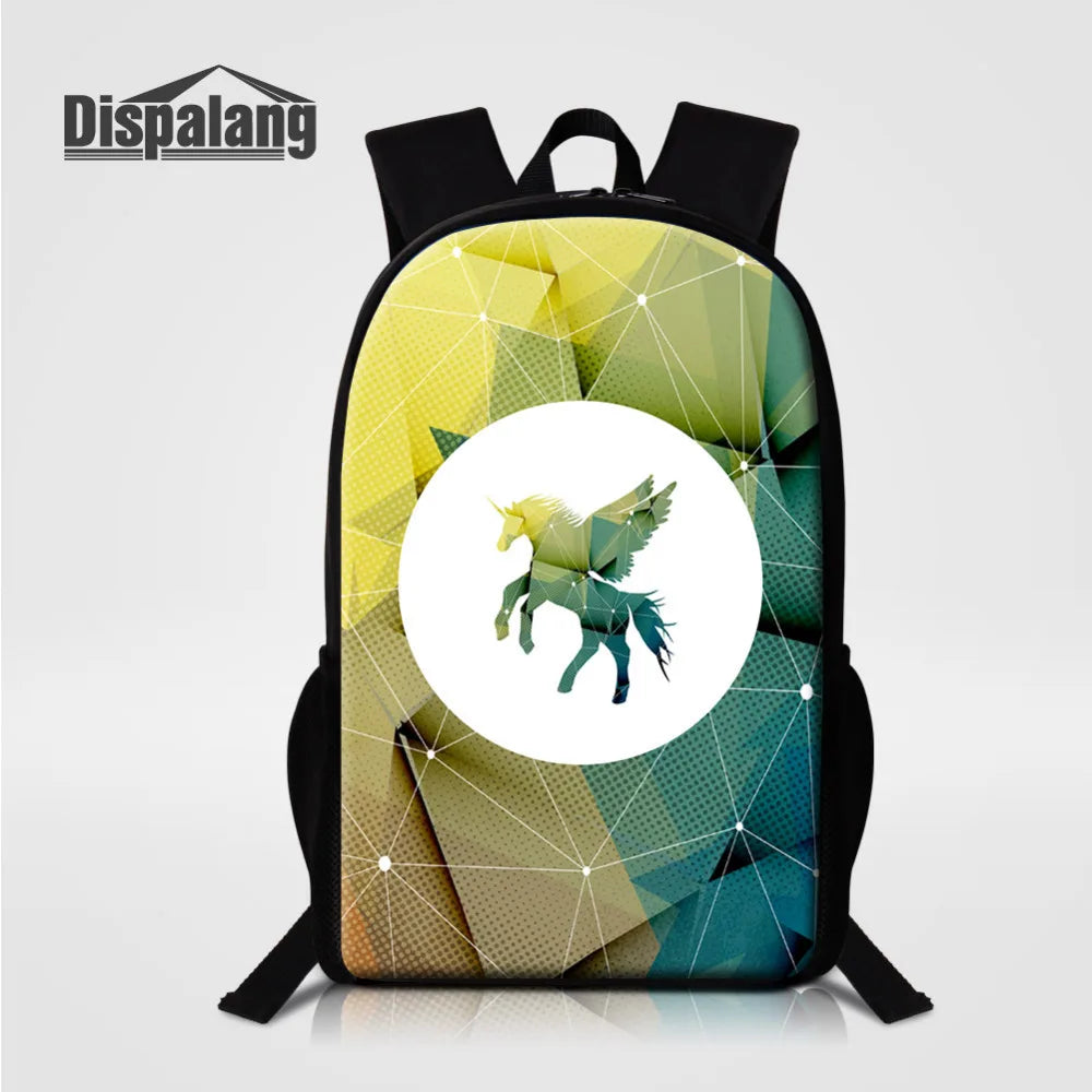 Kids Unicorn Backpack Cartoon School Bag Teen Travel Bagpack