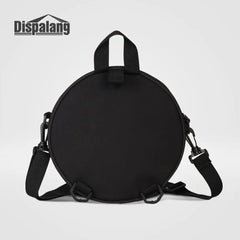 Flame Musical Note Round School Bag for Girls Kindergarten Preschool Bag