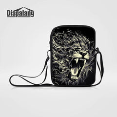 Leopard Crossbody Bag Women Mini Handbag Square Satchel Messenger Bag