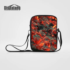 Heart Prints Mini Messenger Crossbody Shoulder Bag Casual Small Bags
