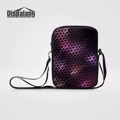Striped Canvas Women Handbag Girl Crossbody Shoulder Messenger Mini Bag
