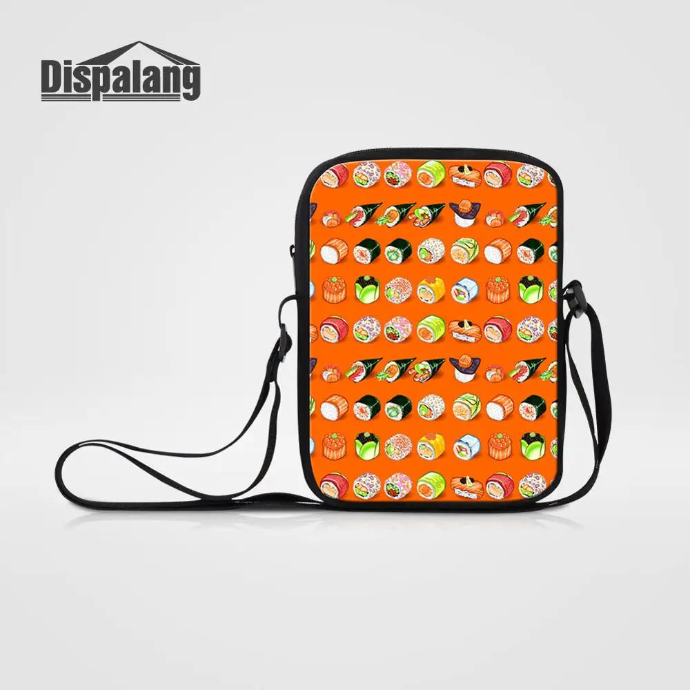 Sushi Prints Crossbody Bag for Women