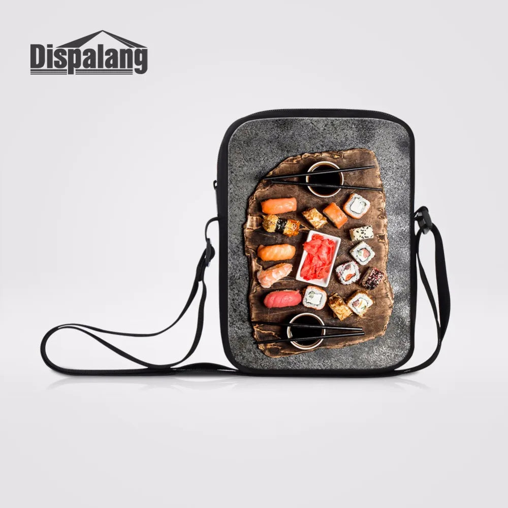 Sushi Prints Crossbody Bag for Women