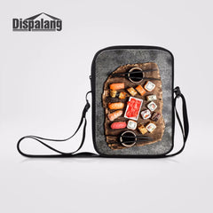 Sushi Prints Crossbody Bag for Women