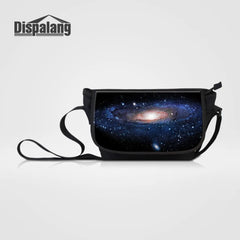 Galaxy Print Crossbody Bag Laptop Shoulder Bags Handbags