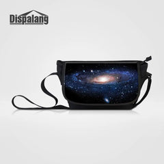 Galaxy Print Crossbody Bag Laptop Shoulder Bags Handbags
