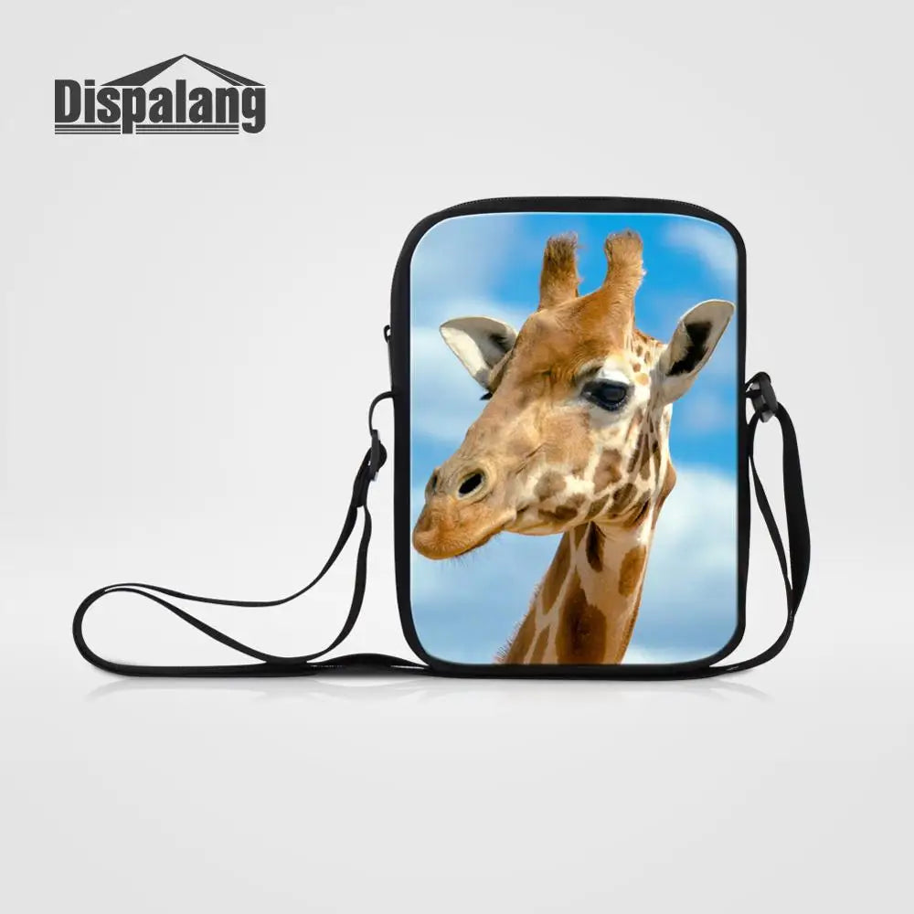 Giraffe Prints Mini Bag Female Handbag Women Shoulder Bag