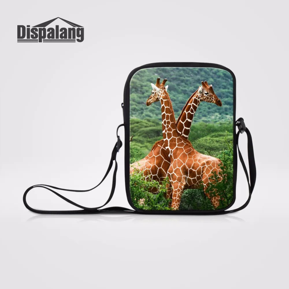 Giraffe Prints Mini Bag Female Handbag Women Shoulder Bag