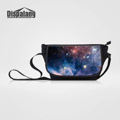 Galaxy Stars Pattern Shoulder Bag for Women Men's Messenger Bag