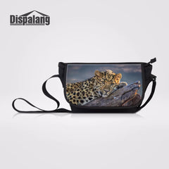 Leopard Prints Crossbody Bags for Ladies Women Messenger Bags Casual Travel Bag