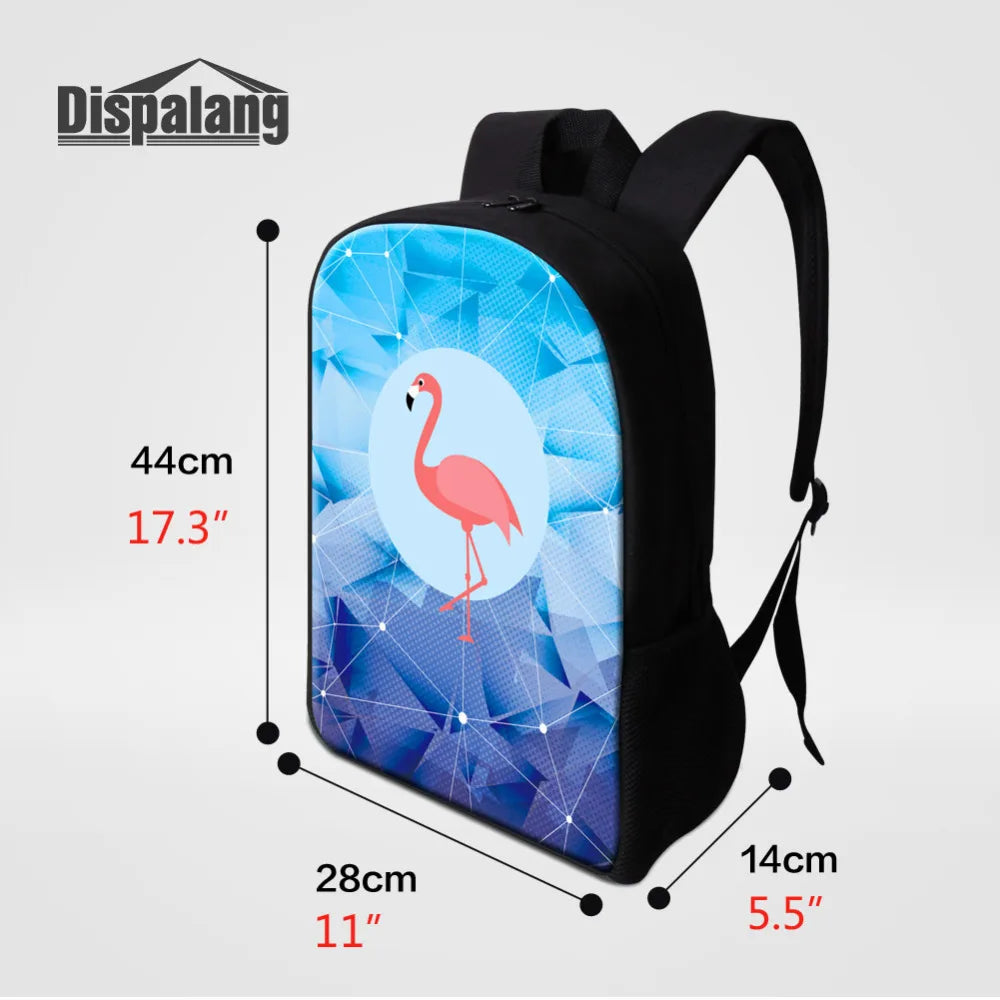 Men Women Backpack Stone Skull Print School Bags For Teenagers