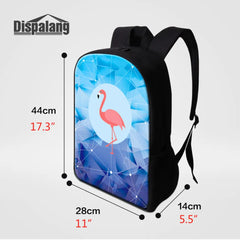 Men Women Backpack Stone Skull Print School Bags For Teenagers