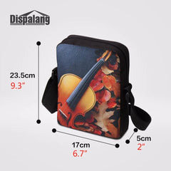 Polka Dot 3D Prints Mini Women Messenger Bag Crossbody Shoulder Bag