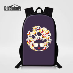 Oxford School Bags for Teenage Cartoon Cat Women Men School Backpack