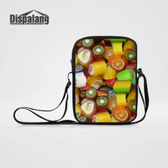 Potato Chips Print Mini Shoulder Handbag Ladies Spain Bags Women