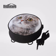 Striped 9-inch Small Round Bag For Kids Preschool Schoolbag