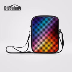 Light Prints Crossbody Bag for Women Girls Mini School Shoulder Bag